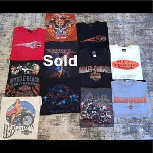 Harley Davidson vintage shirts